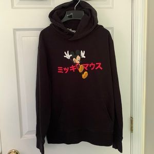 Men's Disney Mickey Mouse Kanji Vintage Logo 1928 Hoodie H&M